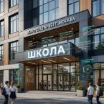 Вывеска «Школа» — Объемные световые буквы