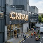 Вывеска «Склад» — Объемные световые буквы