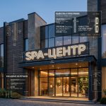 Вывеска «SPA-центр» — Объемные световые буквы