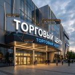 Вывеска «Торговый центр» — Объемные световые буквы