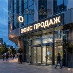 Вывеска «Офис продаж» — Объемные световые буквы