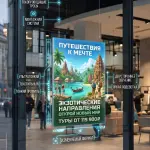 Текстильная световая панель