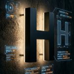 Объемные световые буквы с контражурной подсветкой (борт ПВХ / Алюминий)