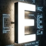 Объемные световые буквы комбинированного свечения (Лицо + Контражур, борт ПВХ / Алюминий)