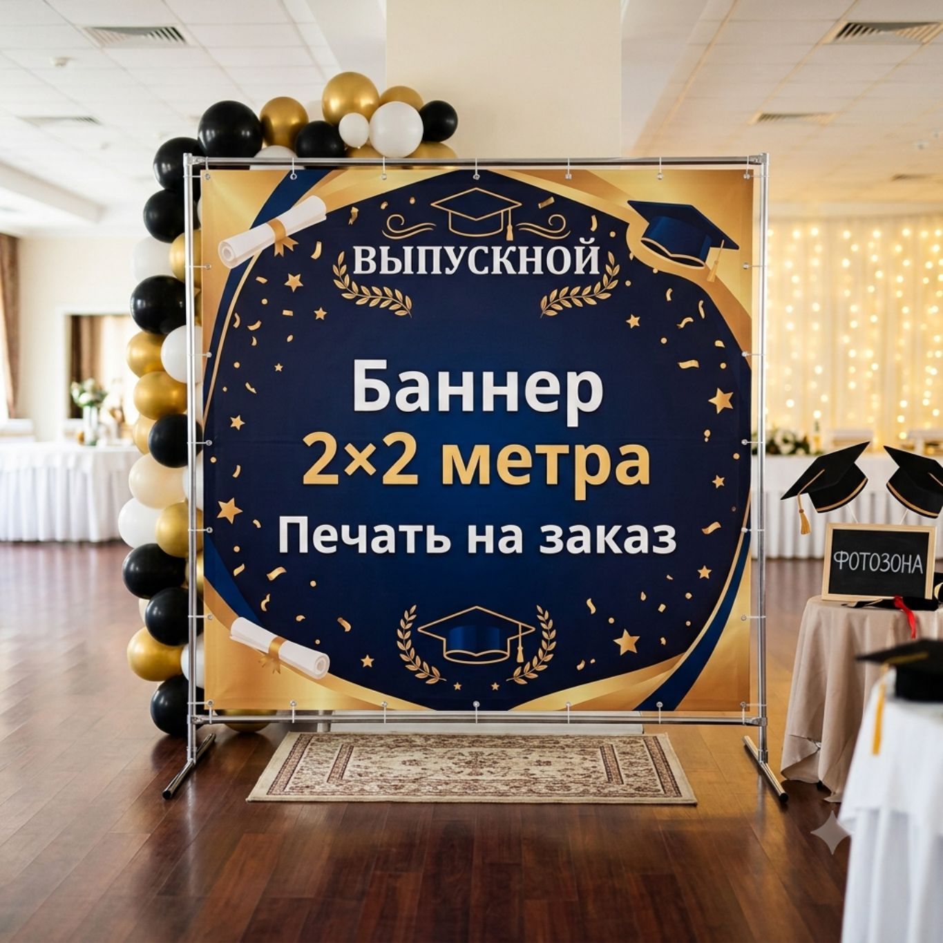 печать баннеров 2х2 метров