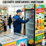 Брендирование коммерческих холодильников и торгового оборудования