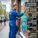 Временная оклейка витрин: эстетика на период ремонта и акций