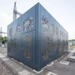 Локальный взводной демпфирующий экран из композитных панелей (АКП)