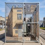 Архитектурный маскировочный фальшфасад с перфорированной фотосеткой — изображение 3