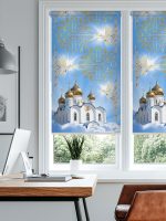 Рулонная штора с принтом «Церковь» — изображение 2