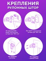 Рулонная штора с принтом «Аниме» — изображение 9