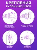 Рулонная штора с принтом «Город» — изображение 9