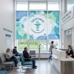 Рулонные шторы для офисов и коммерческих помещений