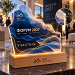 Фигурный акрилайт с логотипом — изображение 3