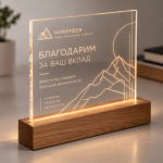 Акрилайт с логотипом компании — изображение 2