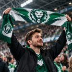 Фанатский шарф с логотипом клуба на заказ