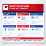 Стенд «Антитеррористическая безопасность в школе»