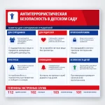 Стенд «Антитеррористическая безопасность в детском саду (ДОУ)»