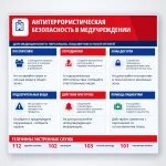 Стенд «Антитеррористическая безопасность в медицинских учреждениях»