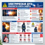 Стенд «Электрическая дуга: опасности и меры защиты»