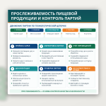 Стенд «Прослеживаемость пищевой продукции и контроль партий»
