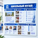 Информационный стенд «Школьный музей»
