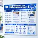 Стенд «Подготовка к ОГЭ по русскому языку»