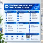 Стенд «Подготовка к ЕГЭ по русскому языку»