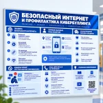 Информационный стенд «Безопасный интернет и кибербуллинг»