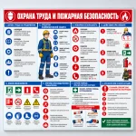 Информационный стенд «Охрана труда и пожарная безопасность»