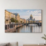 Картина «Набережные и архитектура Петербурга»