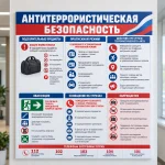 Стенд-инструкция «Антитеррористическая безопасность»