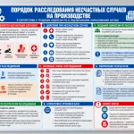 Стенд «Порядок расследования несчастных случаев на производстве»
