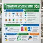 Стенд «Пищевые аллергены и предотвращение перекрёстного контакта»