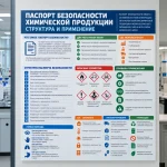 Стенд «Паспорт безопасности химической продукции: структура и применение»