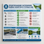 Стенд «Предотвращение загрязнения водных объектов и сточных вод»