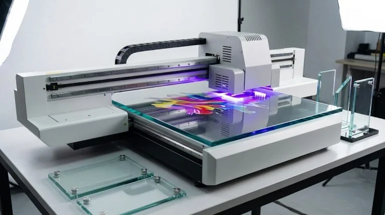УФ-печать на стекле