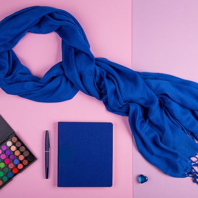 Набор подарочный VENUS BLUE: шарф